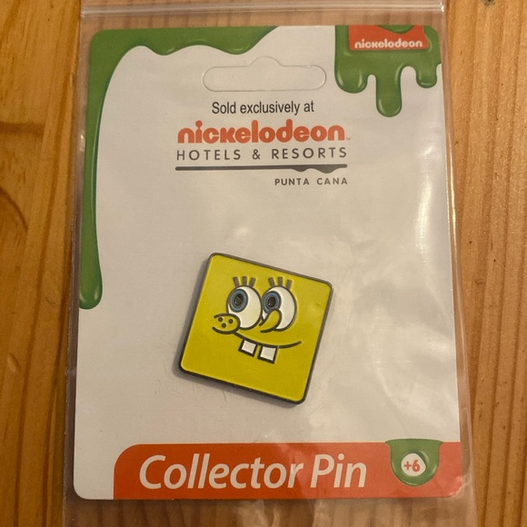 SpongeBob SquarePants Collrctor Pin Nickelodeon Resorts Punta Cana - Picture 1 of 4